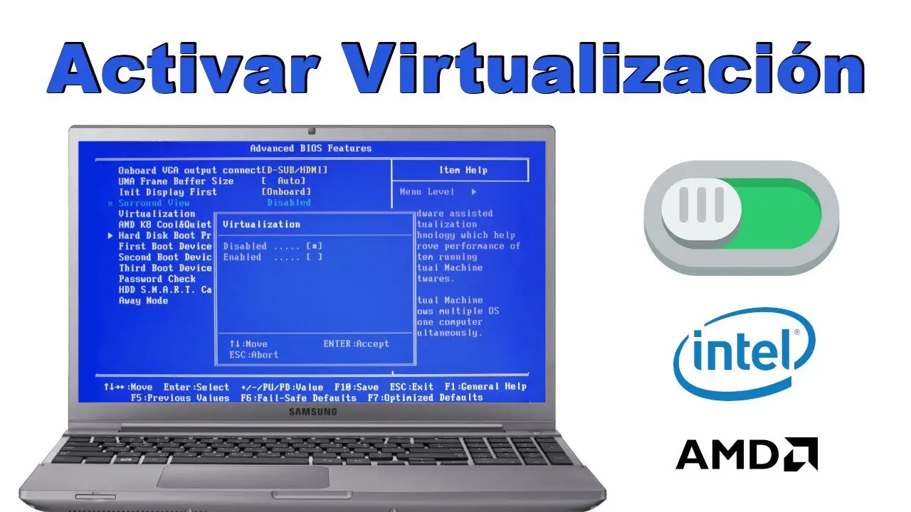 habilite la virtualización en su computadora - Cómo habilitar la virtualización en su computadora
