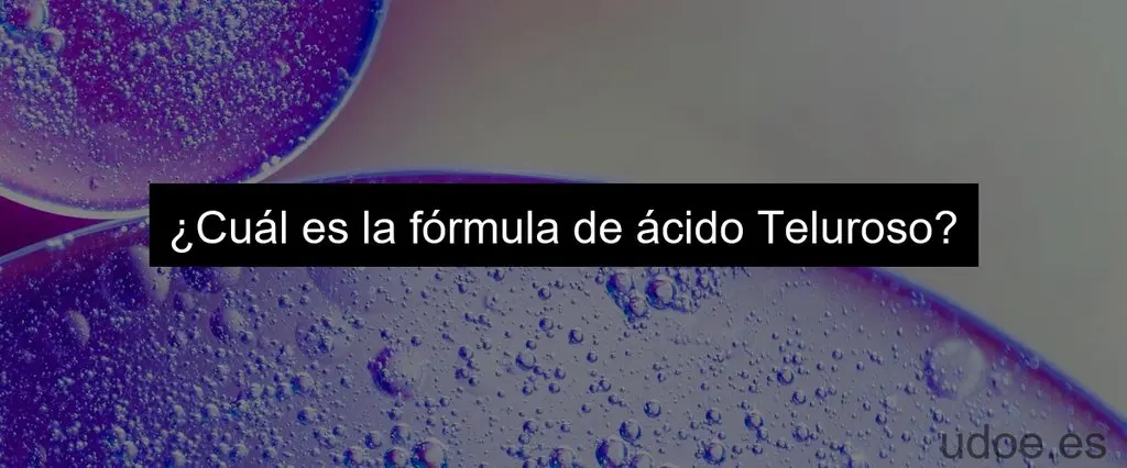 acido telurico usosen informatica - Cómo se hace el acido Telurico
